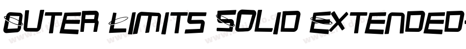 Outer Limits Solid Extended字体转换